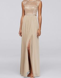David's Bridal bridesmaid dress
